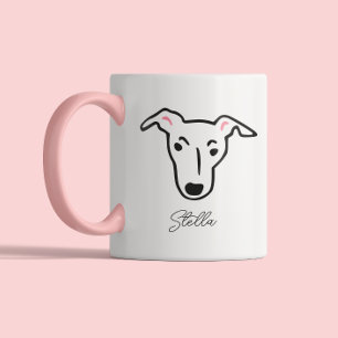Tasse 2 Couleurs Amoureux de chien mignon Maman de chien Papa de ch