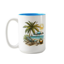 Amoureux de plage Grand