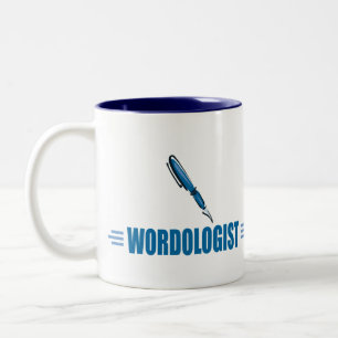Tasse 2 Couleurs Amusant écrivain