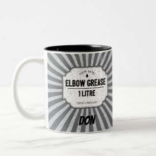 Tasse 2 Couleurs Amusante Voiture Mécanique Apprentice Elbow Grease