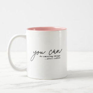 Tasse 2 Couleurs Amusants Motivation positive Personnalisé Louveur 