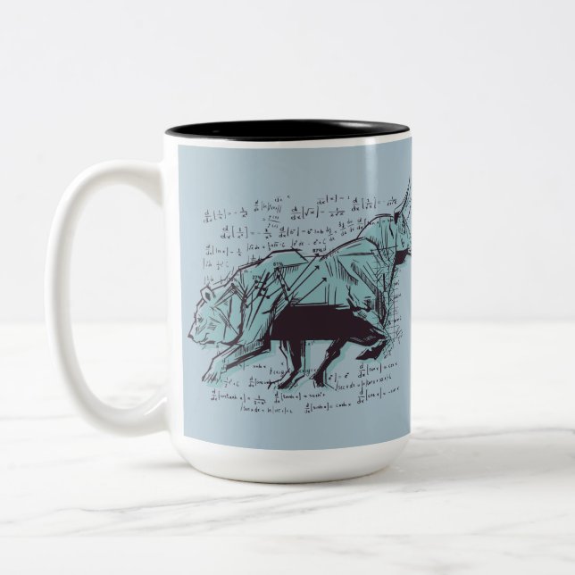 Tasse 2 Couleurs Analyse du marché Stock Finances (Gauche)
