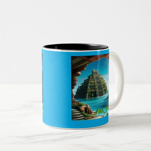 Tasse 2 Couleurs Andromède (Devant droit)