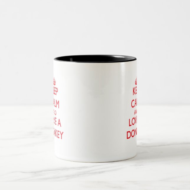 Tasse 2 Couleurs Âne (Centre)