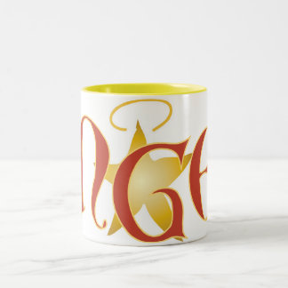 TASSE 2 COULEURS ANGE POTABLE
