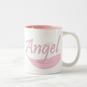 Tasse 2 Couleurs Ange rose