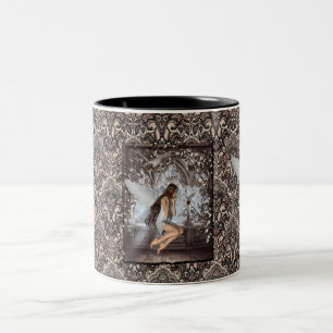Tasse 2 Couleurs Angel et sa colombe