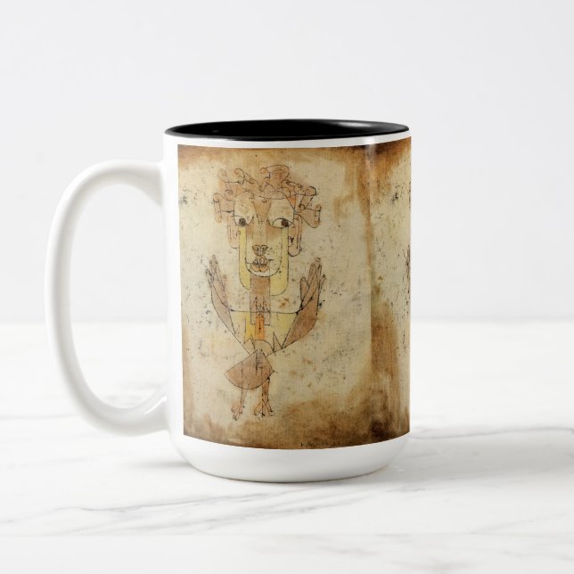 Tasse 2 Couleurs Angelus Novus par Paul Klee (Gauche)