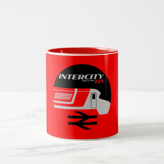 Tasse 2 Couleurs Anglais Train Intercity Classic (Centre)