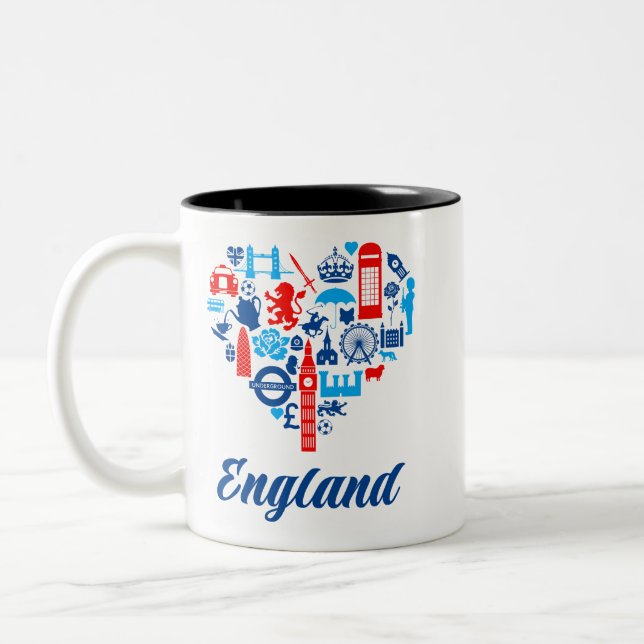 Tasse 2 Couleurs angleterre (Gauche)