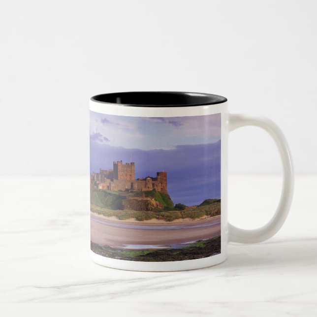 Tasse 2 Couleurs Angleterre, Northumberland, Château de Bamburgh (Droit)