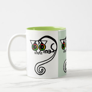 Tasse 2 Couleurs Animaux sauvages -POSSUM- Conservation- Nature ver