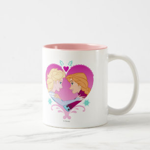 Tasse 2 Couleurs Anna et Elsa   Forte obligation