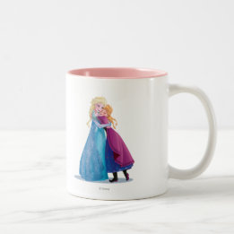 Tasse 2 Couleurs Anna et Elsa Hugging