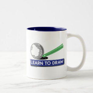 Tasse 2 Couleurs Apprendre à dessiner