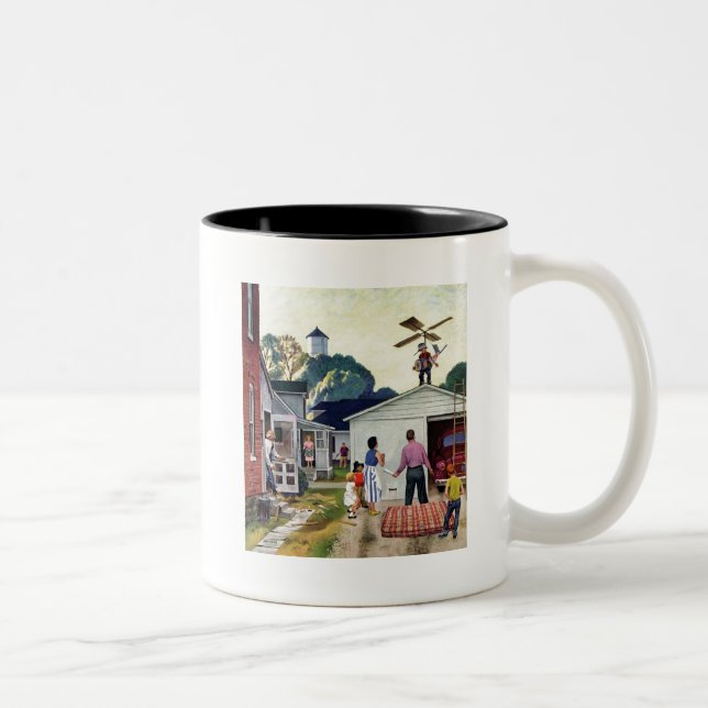 Tasse 2 Couleurs Apprendre à voler (Droit)