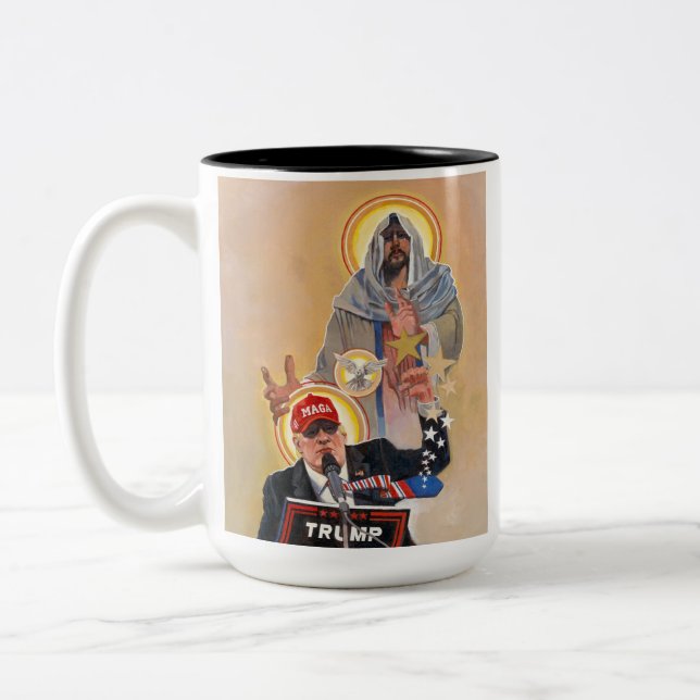 Tasse 2 Couleurs Approbation divine (Gauche)