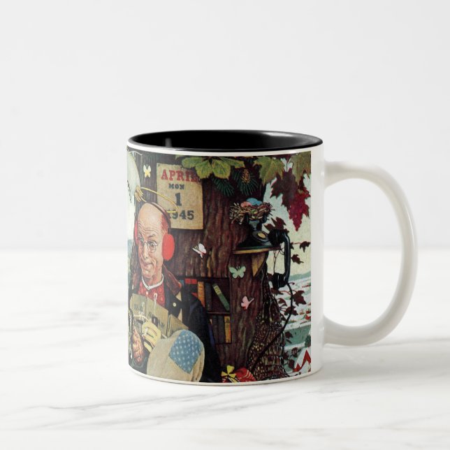 Tasse 2 Couleurs April Fool, 1945 (Droit)