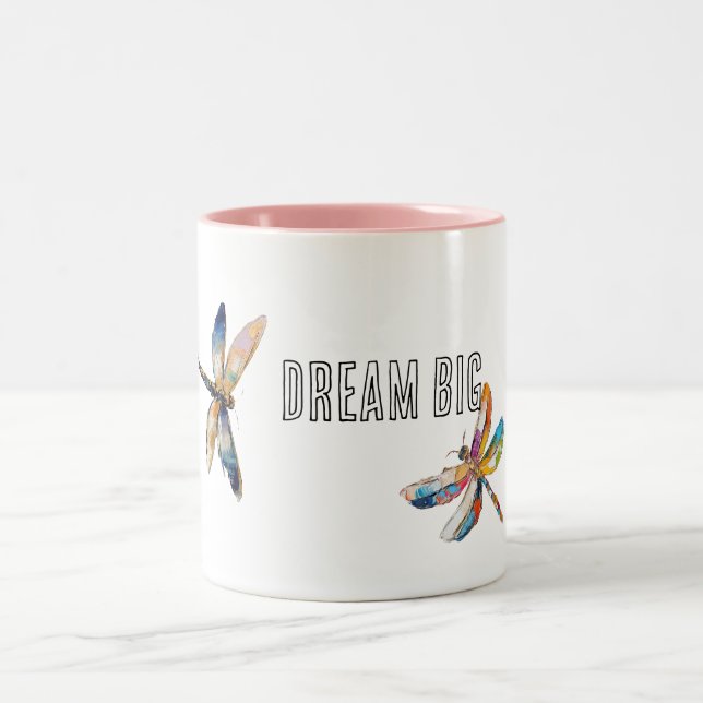 Tasse 2 Couleurs Aqua Blue Blush (Centre)