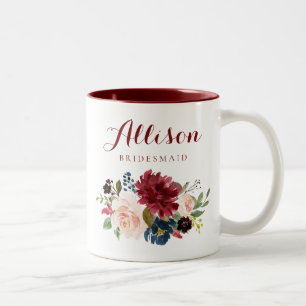 Tasse 2 Couleurs Aquarelle de Bourgogne