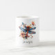 Aquarelle de libellule florale Nom personnalisé