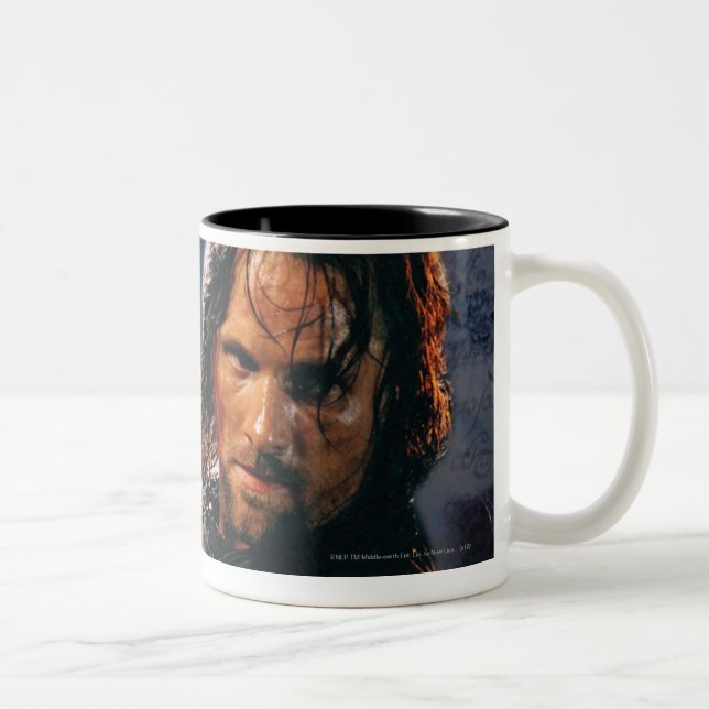 Tasse 2 Couleurs Aragorn Avec Armée (Droit)