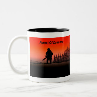 Tasse 2 Couleurs Arb Art Arboriste Arbre Chirurgien Chainsaw Paysag