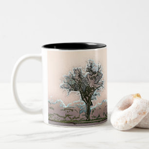 TASSE 2 COULEURS ARBRE