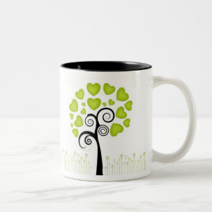 Tasse 2 Couleurs Arbre d'amour