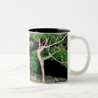 Tasse 2 Couleurs Arbre de fille de danse