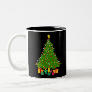 Tasse 2 Couleurs Arbre de Noël