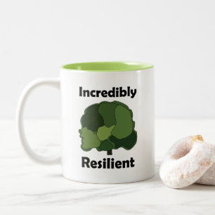 Tasse 2 Couleurs Arbre sycomore incroyablement résilient inspirant