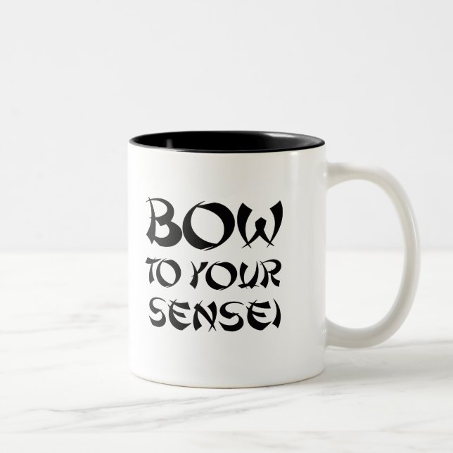 Tasse 2 Couleurs ARC à VOTRE T-shirt de SENSEI (Droit)