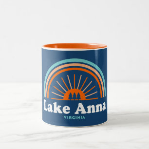 Tasse 2 Couleurs Arc en ciel du lac Anna Virginia