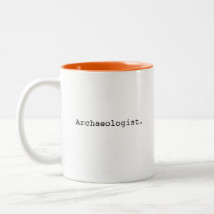 Tasse 2 Couleurs archéologue, archéologie, histoire, cadeaux ancien