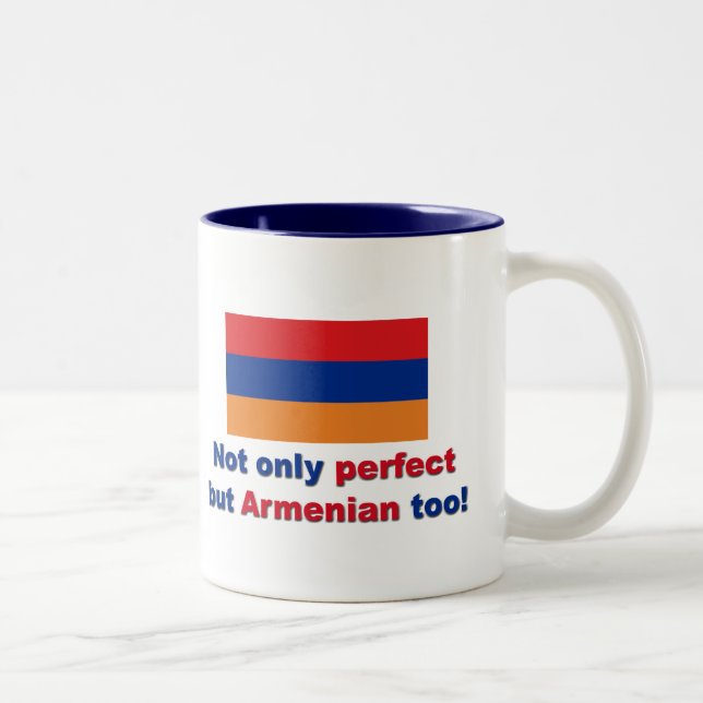 Tasse 2 Couleurs Arménien parfait (Droit)