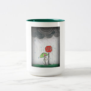 TASSE 2 COULEURS ARRÊT