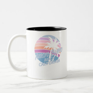 Tasse 2 Couleurs Arroyo Burro Beach Californie