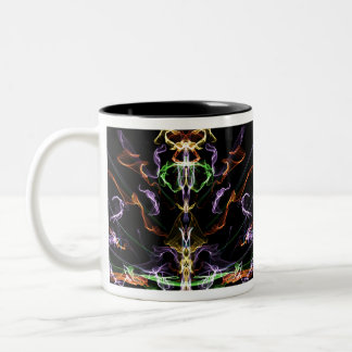 Tasse 2 Couleurs Art Abstrait