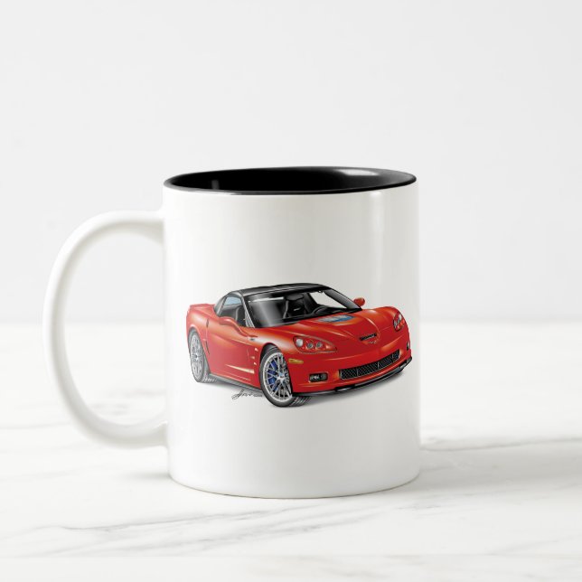 TASSE 2 COULEURS ART AUTOMOBILE LÉGENDAIRE Z-R-ONE (Gauche)