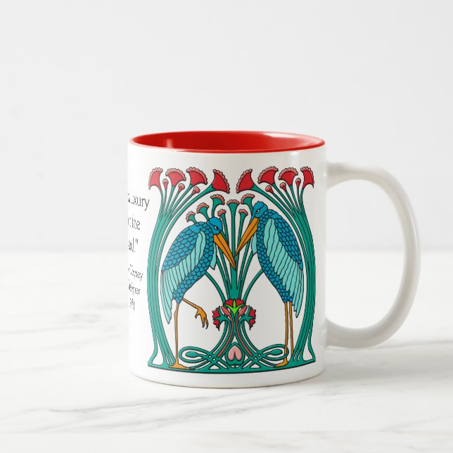 Tasse 2 Couleurs Arts et grues v1 de métiers (Droit)