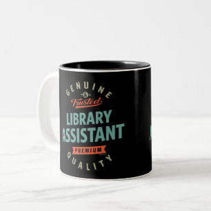 Tasse 2 Couleurs Assistant Bibliothèque