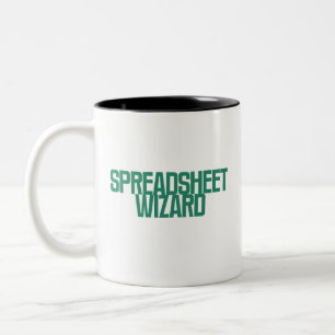 Tasse 2 Couleurs Assistant de feuille de calcul   Conception de mag
