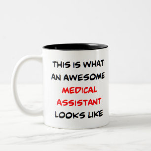 Tasse 2 Couleurs assistant médical génial