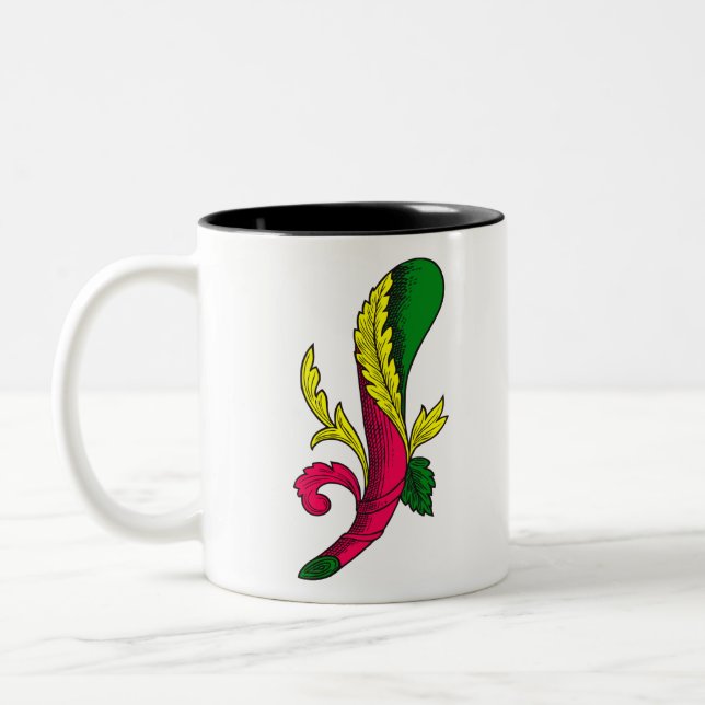 Tasse 2 Couleurs Asso di Bastoni (Gauche)