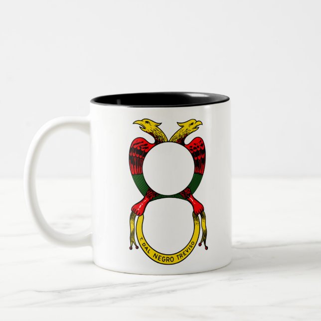 Tasse 2 Couleurs Asso di Denari (Gauche)