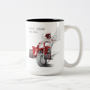 TASSE 2 COULEURS ATC 250R 1981 - 1986