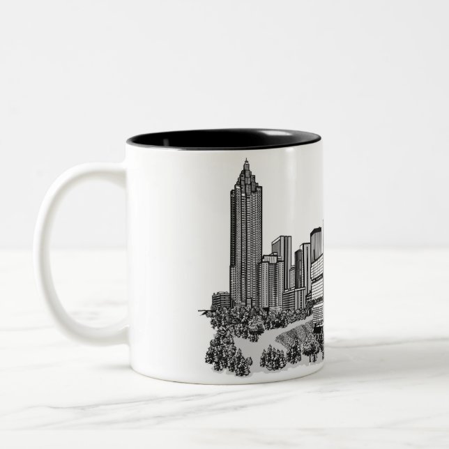 Tasse 2 Couleurs Atlanta Géorgie (Gauche)