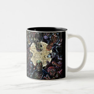 Tasse 2 Couleurs Attaque à la horde de zombie