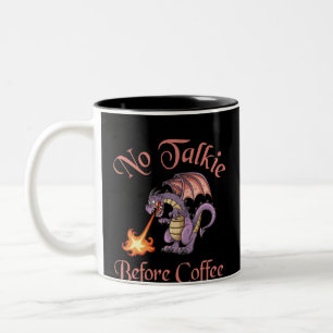Tasse 2 Couleurs Aucun film parlant avant conception de dragon de